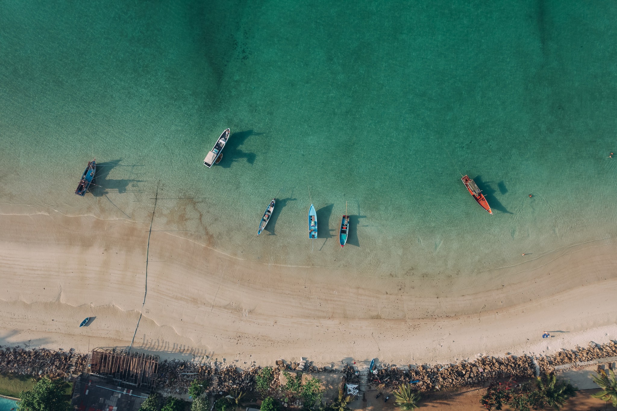 Koh Phangan by drone